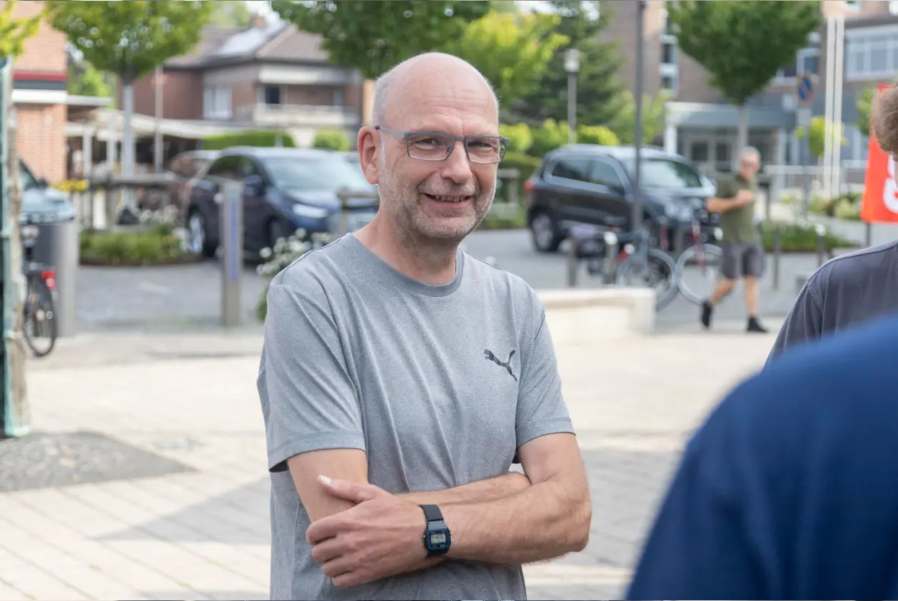 Klaus Gödde von der SPD nahm sich einen halben Tag Urlaub. FOTO: LARS SCHRÖER